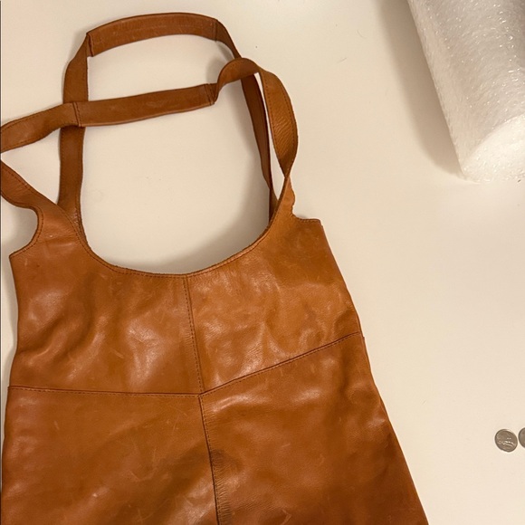Magnolia Rich Brown Leather Tote - Picture 1 of 7